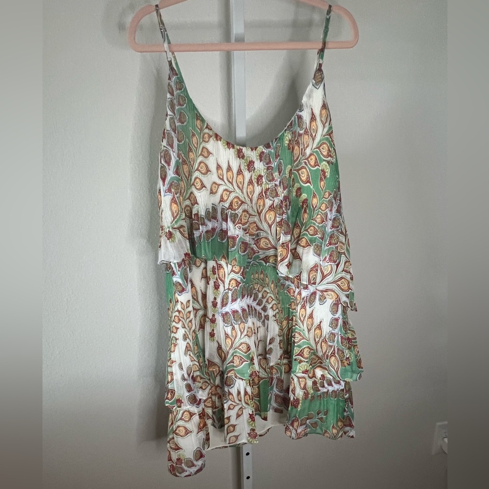 Adelyn Rae 3 Tiered Ruffle Summer Mini Dress - Picture 2 of 9